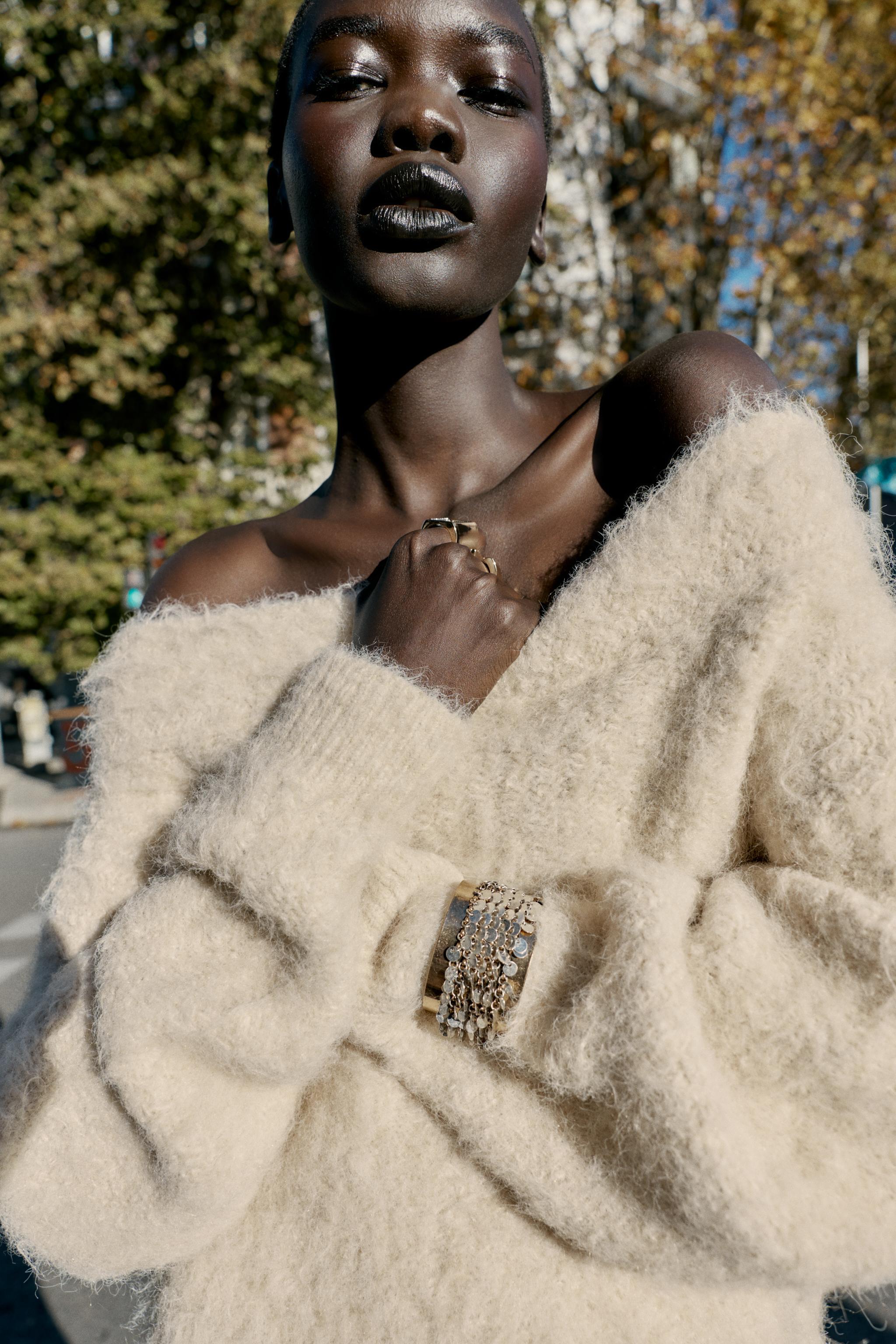 COMBINATION SEQUIN RIGID BRACELET